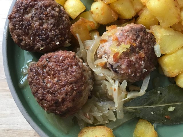 Boulettes de bœuf (et Shiitake)